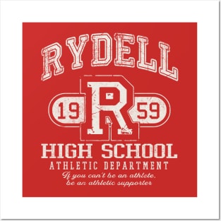 Rydell High School Class of 1959 Worn Posters and Art